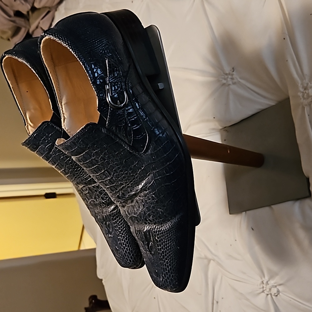 Dress shoes brand Solano  size10.5, color blue